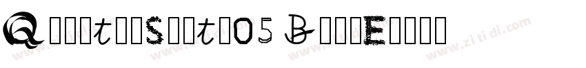 QuantisSoftw05 BoldE字体转换